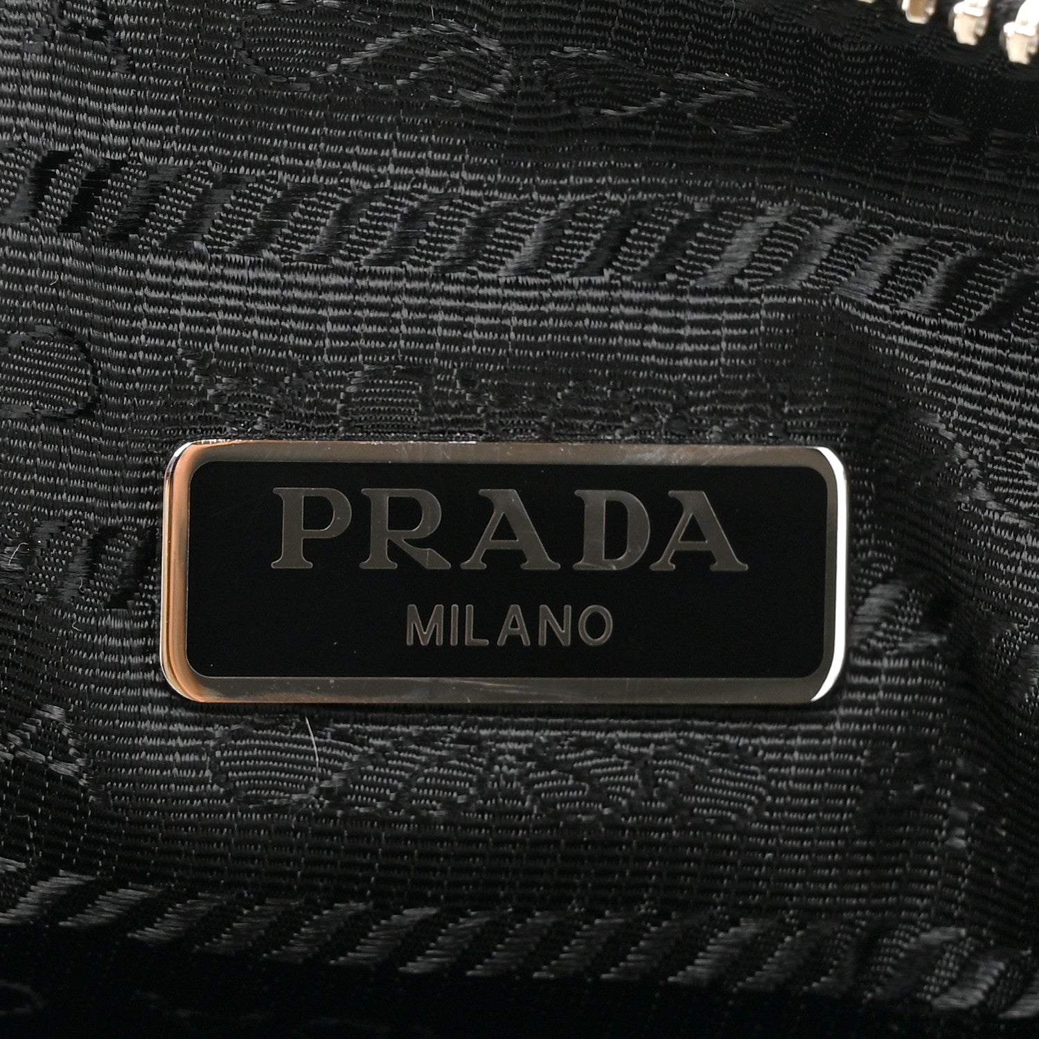 Prada Nylon Re-Edition 2005 Shoulder Bag Black 6 of 9