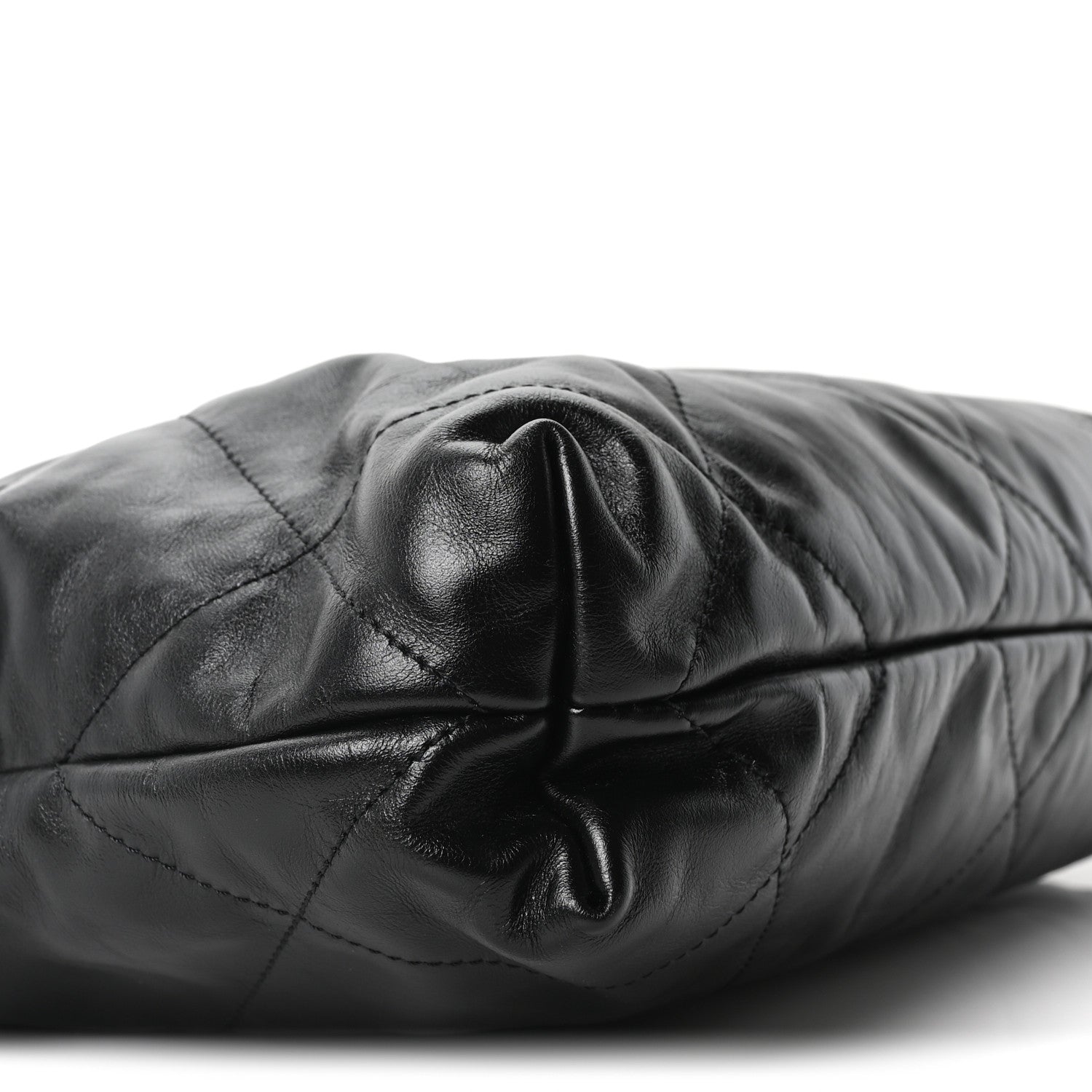 Chanel Calfskin Quilted Small Chanel 22 Black 10 of 11