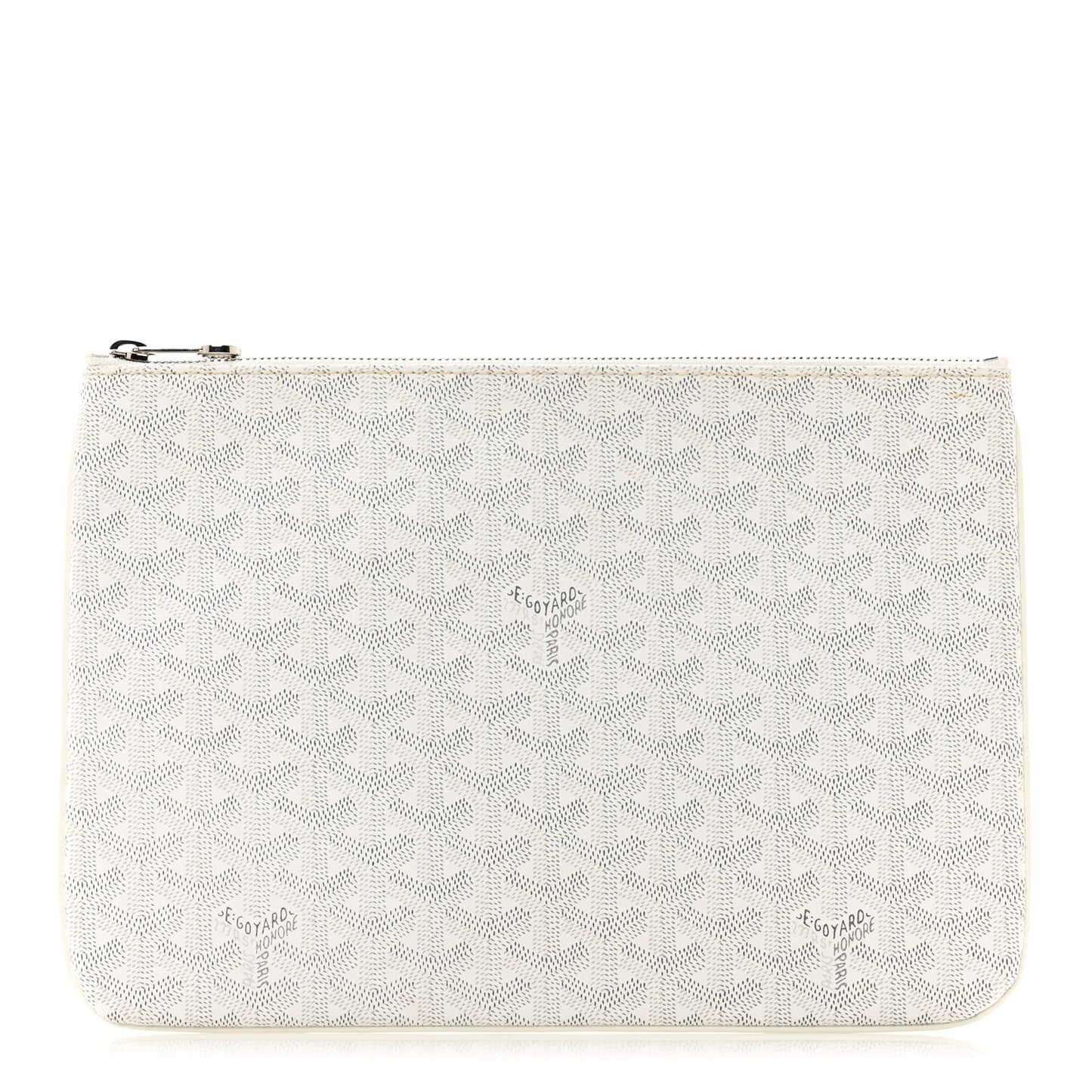 Goyardine Senat Pochette MM White