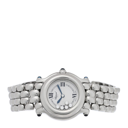 Chopard Stainless Steel 5 Diamond 26mm Happy Sport Quartz Watch 2 of 4