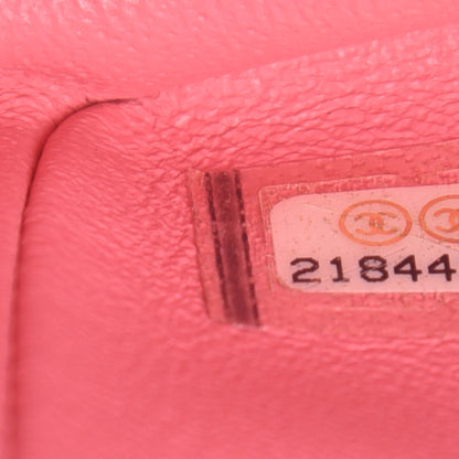 Chanel Patent Calfskin Quilted Mini Rectangular Flap Pink 9 of 11