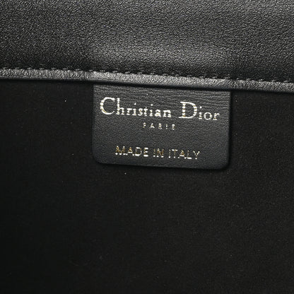 Christian Dior Calfskin Embossed Medium Book Tote Black 6 of 10