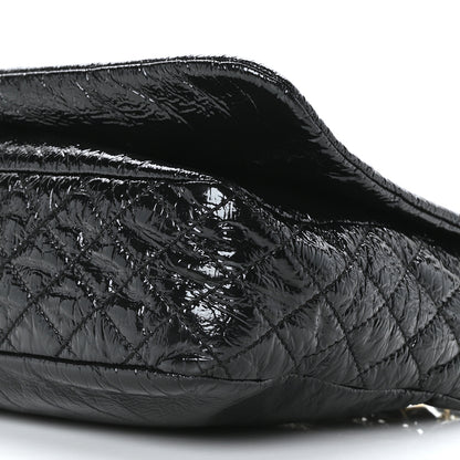 Chanel Vinyl Medium Rock and Chain Flap Black 9 of 9