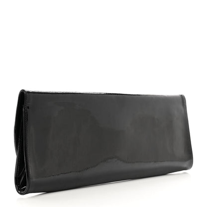 Christian Louboutin Patent Pigalle Clutch Black 3 of 6