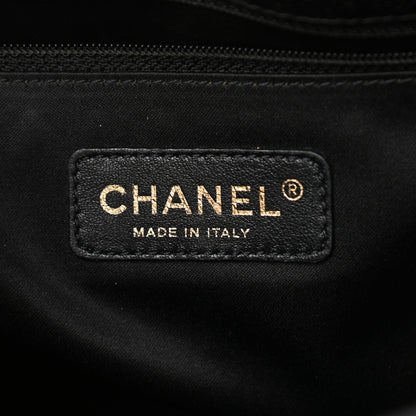 Chanel Caviar Quilted Grand Shopping Tote GST Black 6 of 10
