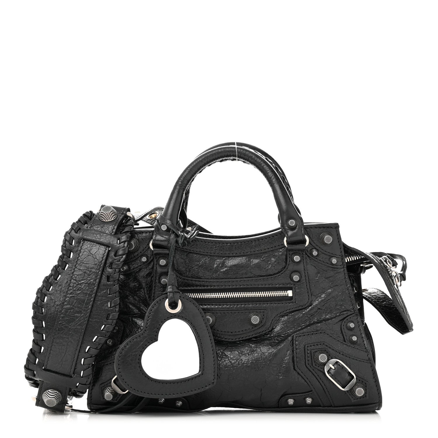 Balenciaga Agneau Arena Neo Cagole Handbag XS Black 1 of 10
