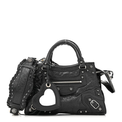Balenciaga Agneau Arena Neo Cagole Handbag XS Black 1 of 10