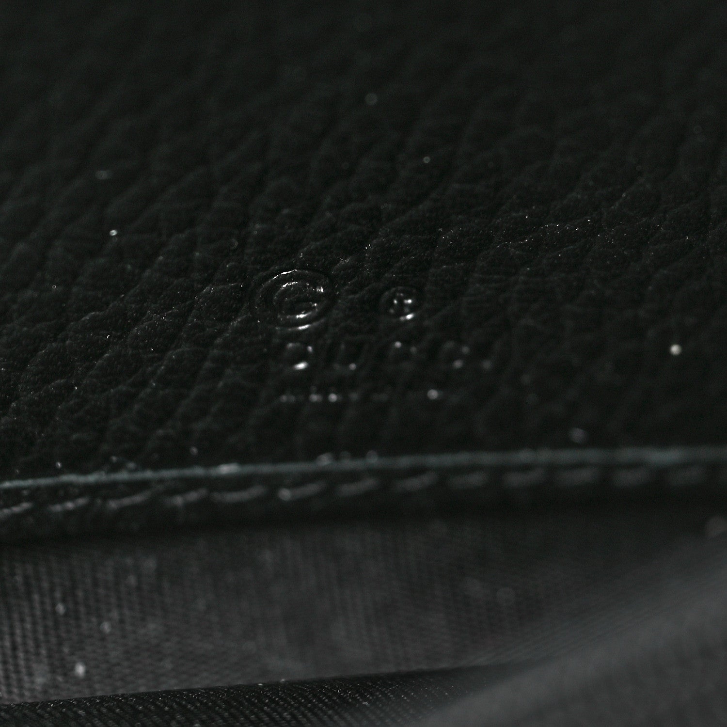 Gucci Dollar Calfskin Interlocking G Continental Wallet Black 6 of 9