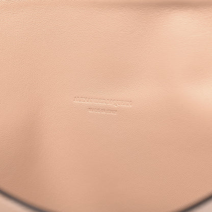 Alexander McQueen Patent Skull Lock Envelope Clutch Nude 7 of 9
