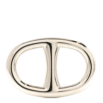 Hermes Palladium Chaine D'Ancre Scarf Ring 1 of 3