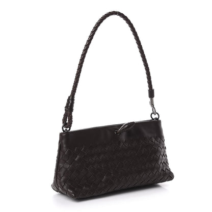 Bottega Veneta Nappa Intrecciato Mini Shoulder Bag Ebano 3 of 11