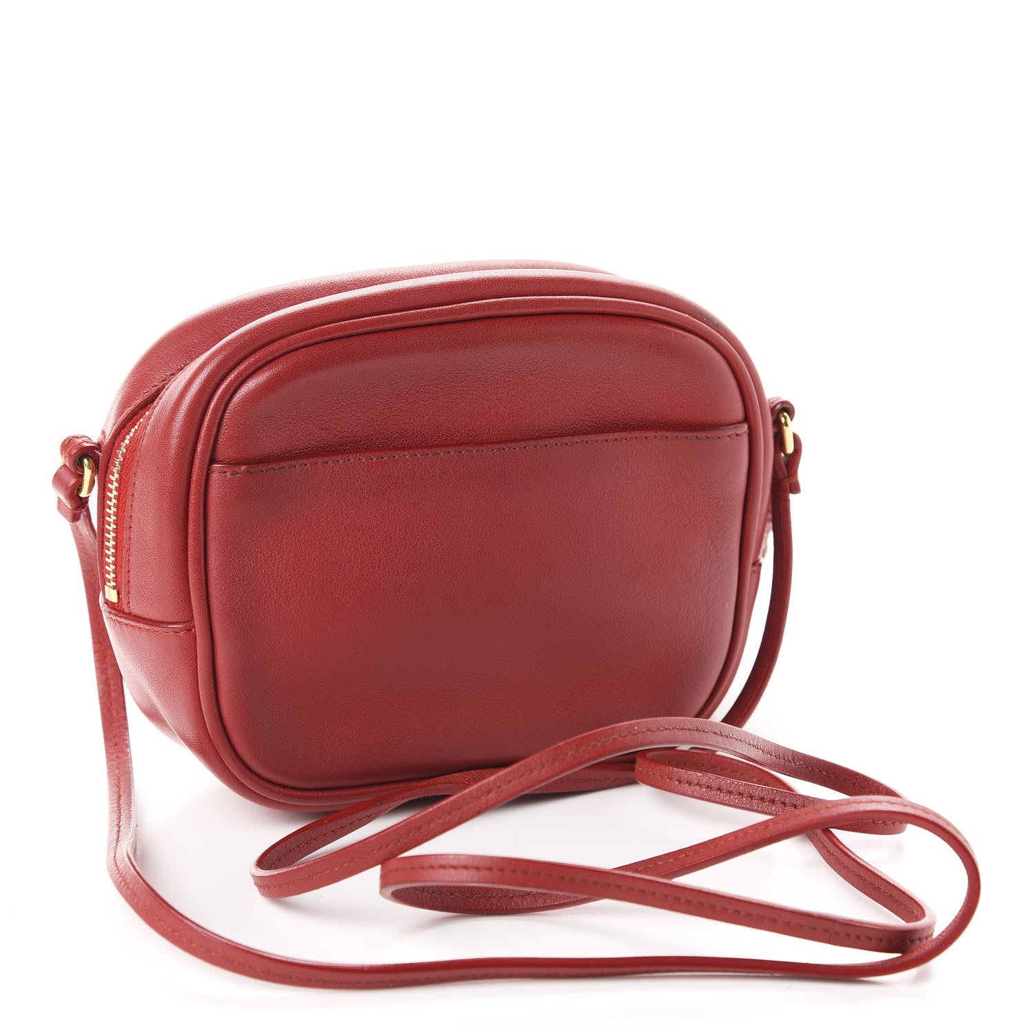 Saint Laurent Nappa Monogram Blogger Bag Red 3 of 13