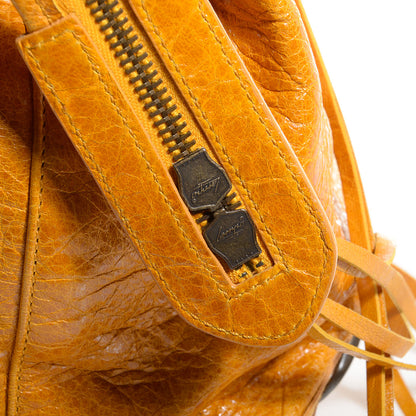 Balenciaga Chevre Classic Hardware Step Bag Marigold 11 of 14