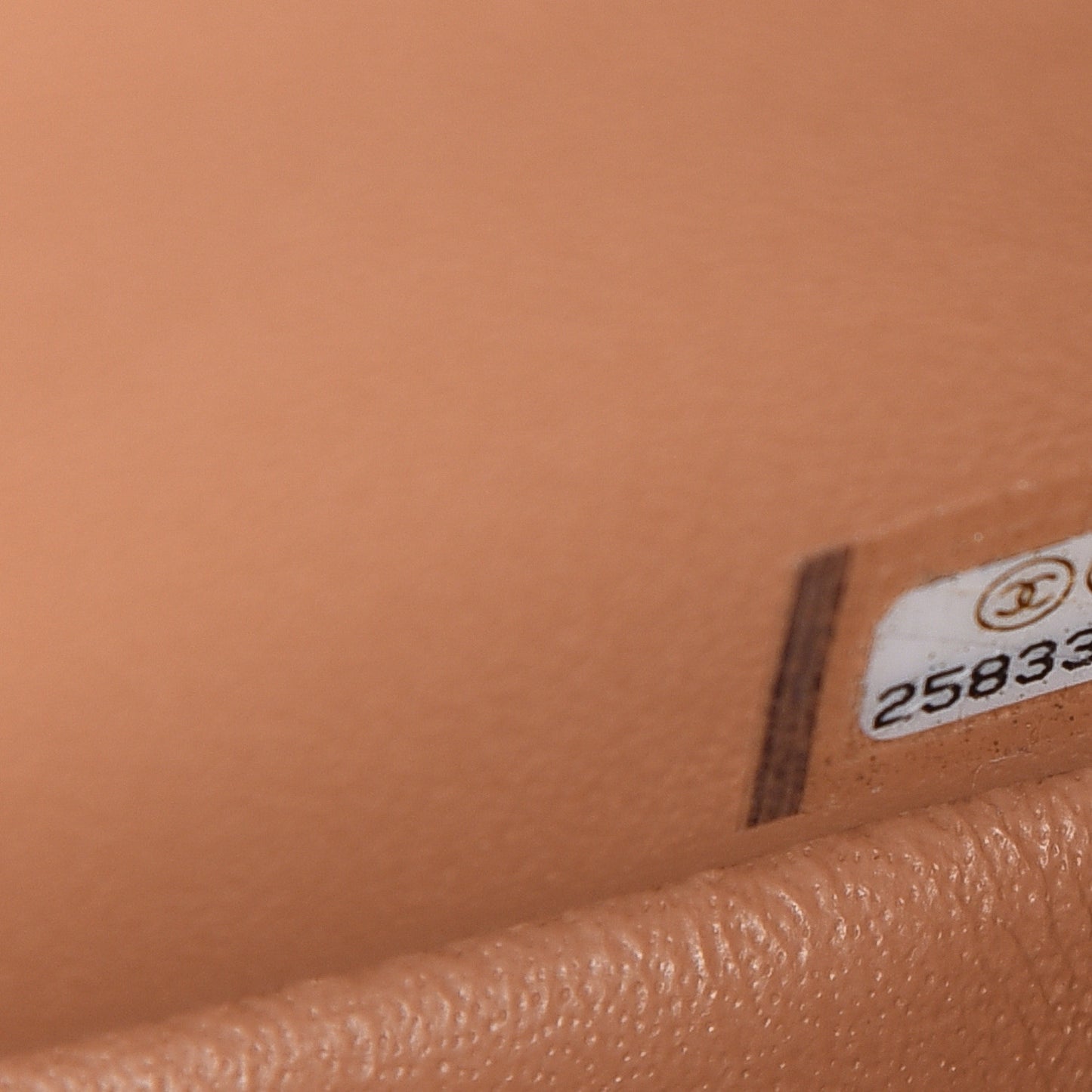 Caviar Quilted Medium Double Flap Beige