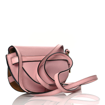 Loewe Grained Calfskin Mini Gate Crossbody Bag Pastel Pink 2 of 8