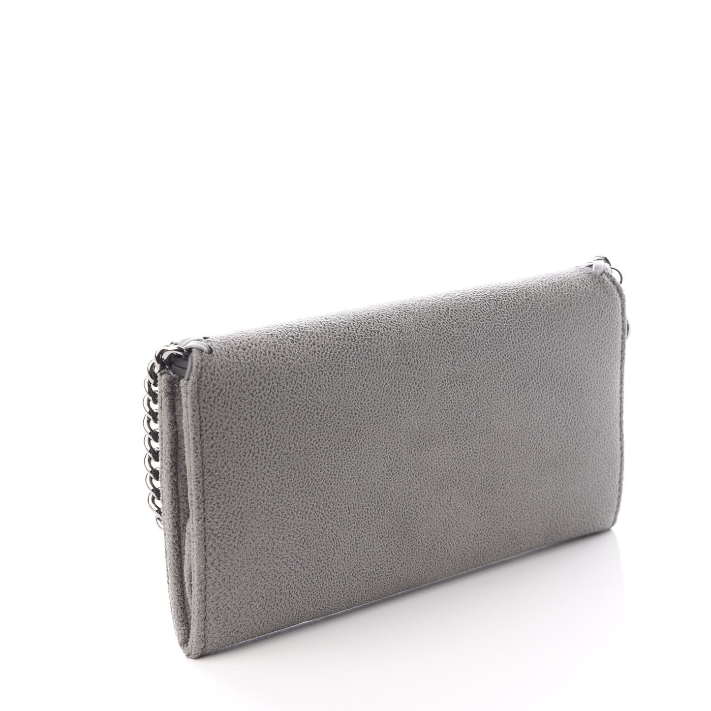 Shaggy Deer Falabella Flap Wallet Grey