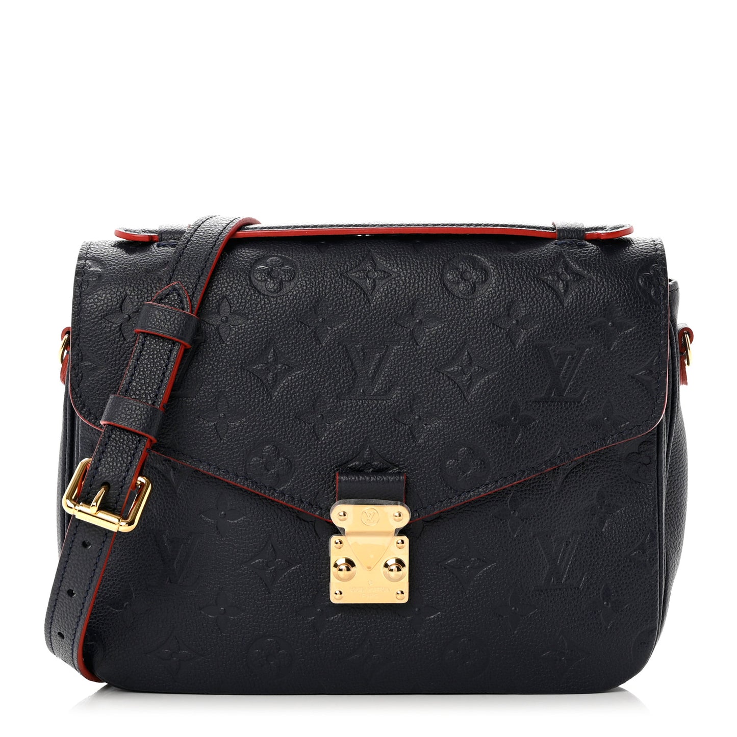 Empreinte Pochette Metis Marine Rouge