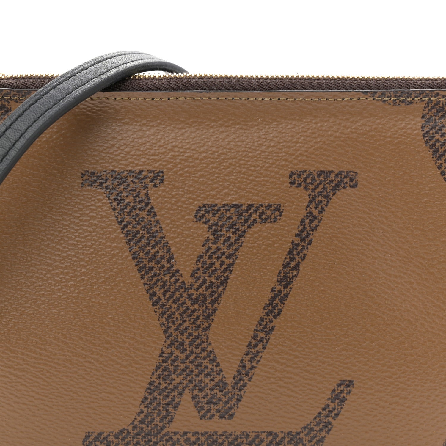 Louis Vuitton Reverse Monogram Giant Double Zip Pochette 8 of 11
