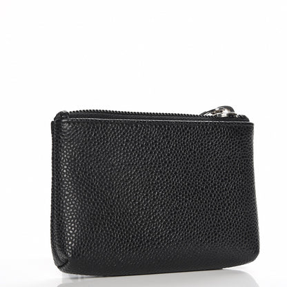 Chanel Caviar Timeless CC Key Holder Black 3 of 8