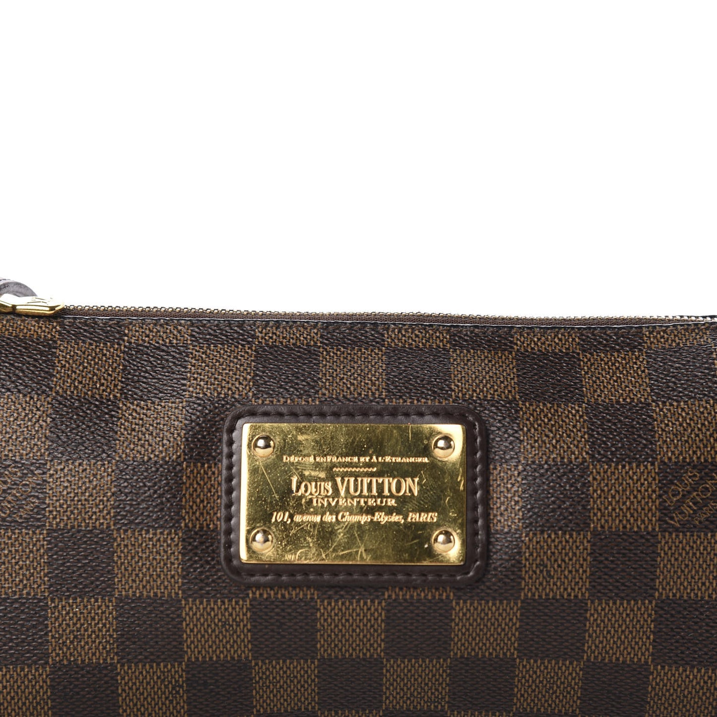 Damier Ebene Eva Clutch