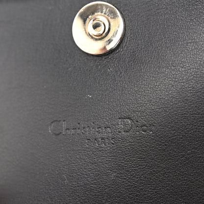 Christian Dior Patent Cannage Nano Lady Dior Card Holder Black 9 of 10
