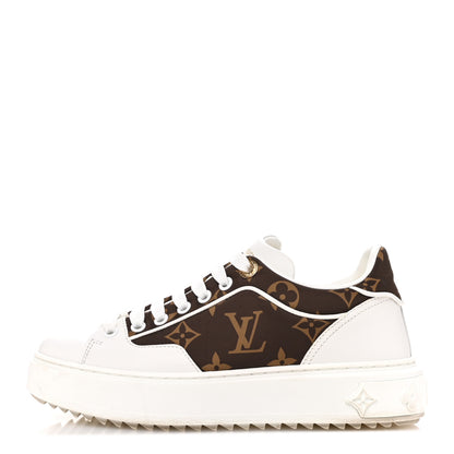 Louis Vuitton Monogram Nylon Time Out Sneakers 35 1 of 10