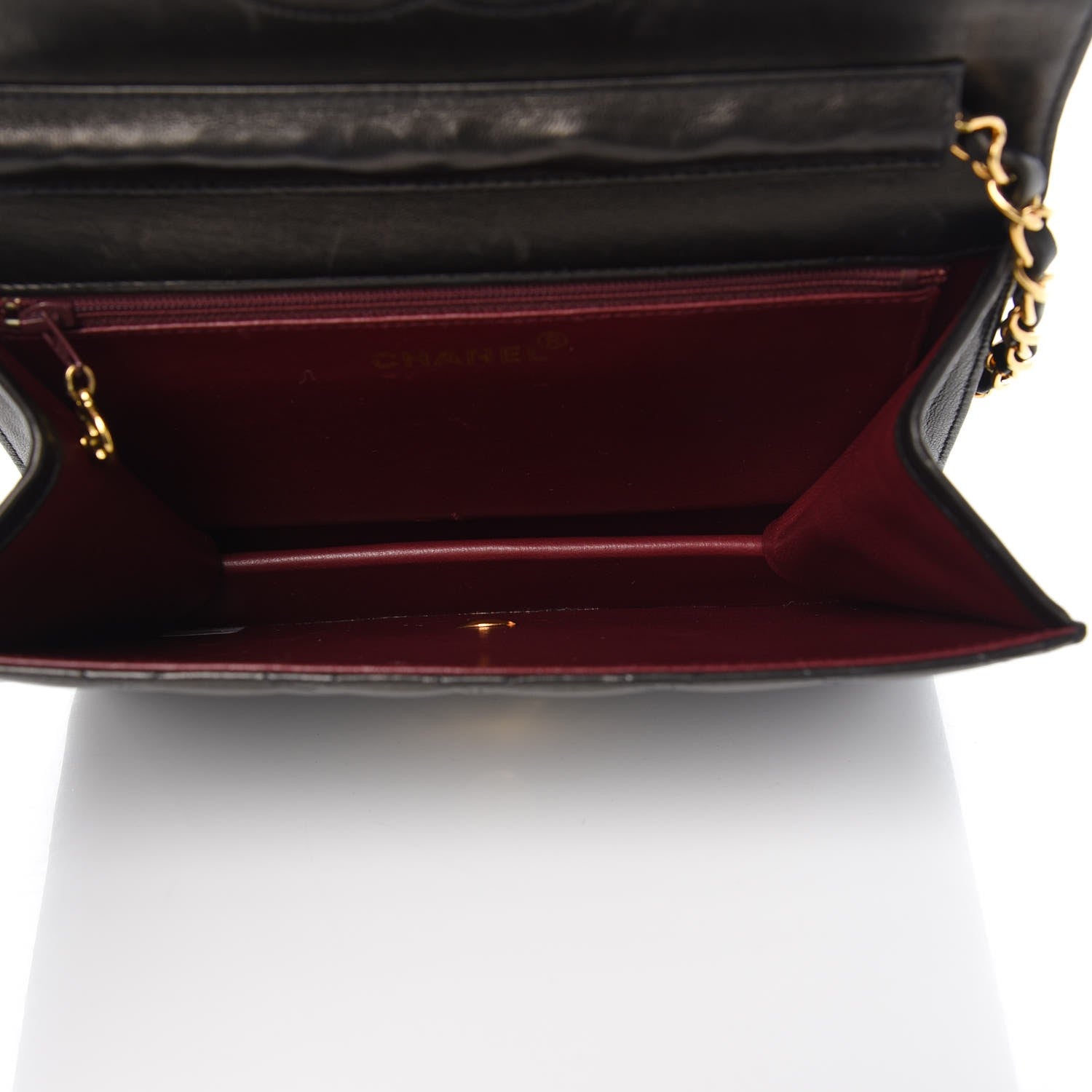 Chanel Lambskin Quilted Small Single Flap Bag Black 5 of 9