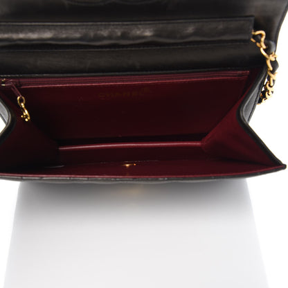 Chanel Lambskin Quilted Small Single Flap Bag Black 5 of 9