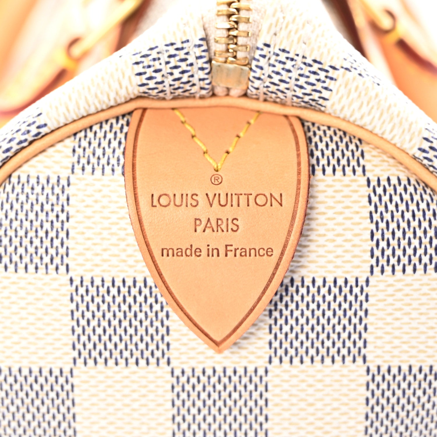 Louis Vuitton Damier Azur Speedy 30 7 of 10