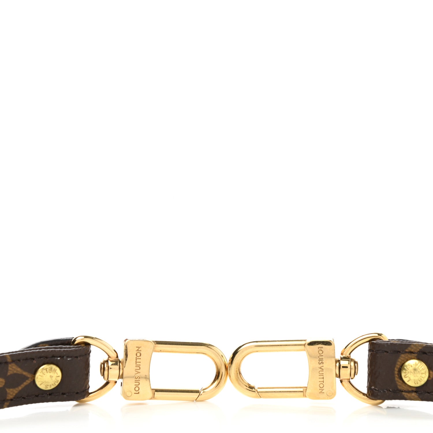 Louis Vuitton Monogram 16mm Adjustable Shoulder Strap 3 of 3