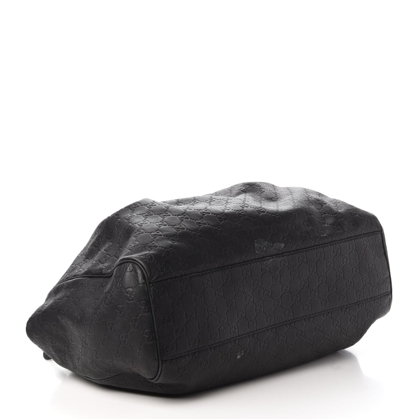 Guccissima Large Sukey Tote Black