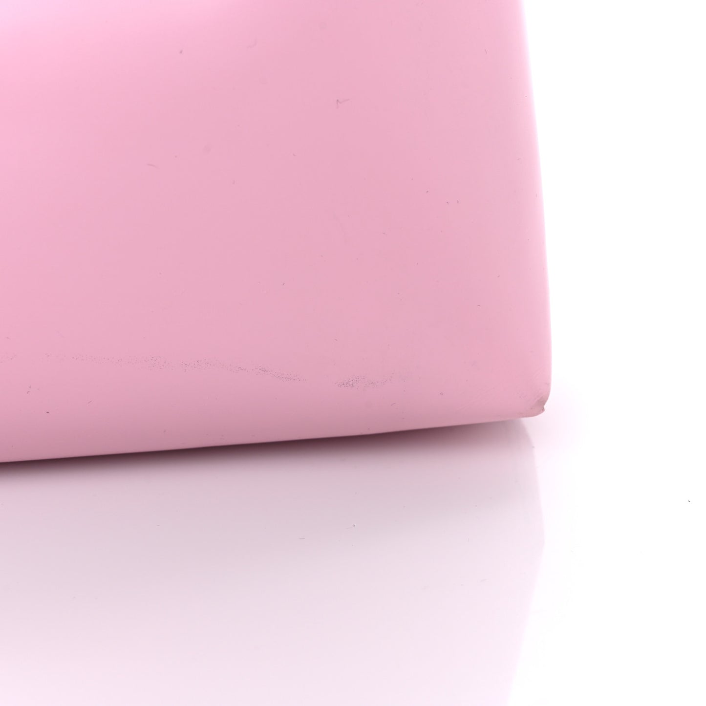 Calfskin Trifolio Shoulder Bag Cheerleader Pink