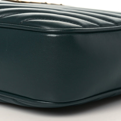 Saint Laurent Calfskin Matelasse Monogram Lou Camera Bag Sea Turquoise 9 of 9