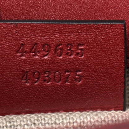 Gucci Microguccissima Medium Emily Chain Shoulder Bag Red 7 of 9