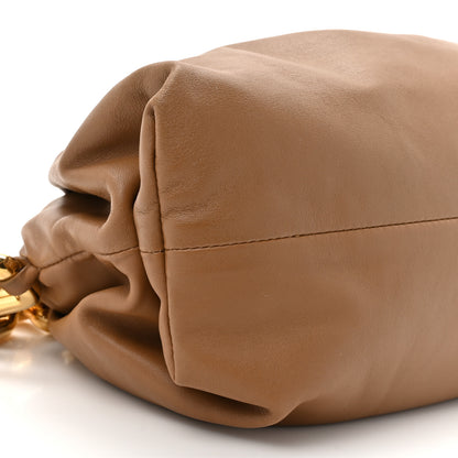 Bottega Veneta Calfskin The Pouch Chain Teak 10 of 12