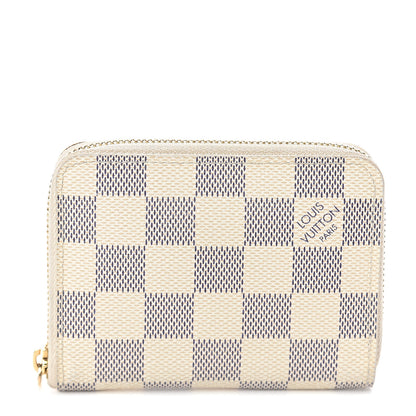 Louis Vuitton Damier Azur Zippy Coin Purse 1 of 5