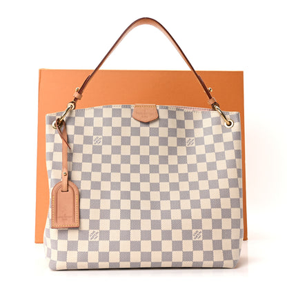 Louis Vuitton Damier Azur Graceful PM Rose Ballerine Rose Ballerine 10 of 10