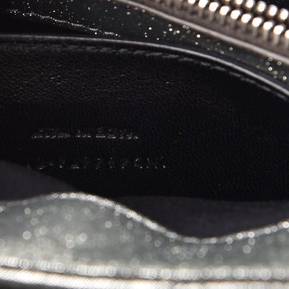 Saint Laurent Metallic Calfskin Y Calfskin Monogram Small Loulou Chain Satchel Dark Grey 7 of 8