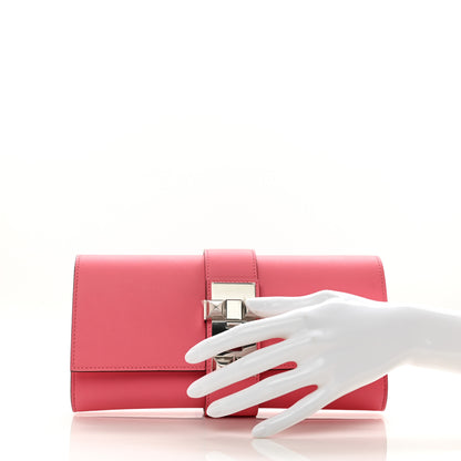 Hermes Swift Medor 23 Clutch Rose Azalee 2 of 7