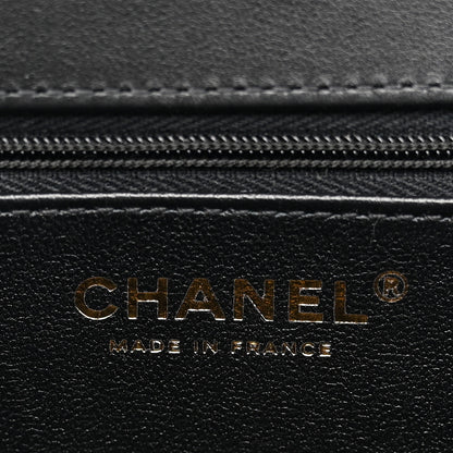 Chanel Lambskin Calfskin Mini Chocolate Bar Flap Bag Black 6 of 11