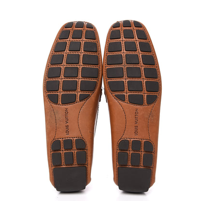 Louis Vuitton Calfskin Monte Carlo Moccasin Loafers 8 Cognac 10 of 10