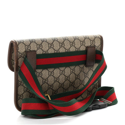 Gucci GG Supreme Monogram Neo Vintage Web Belt Bag Brown 3 of 11
