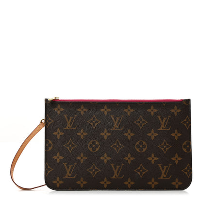 Louis Vuitton Monogram Neverfull MM GM Pochette Pivoine 1 of 7