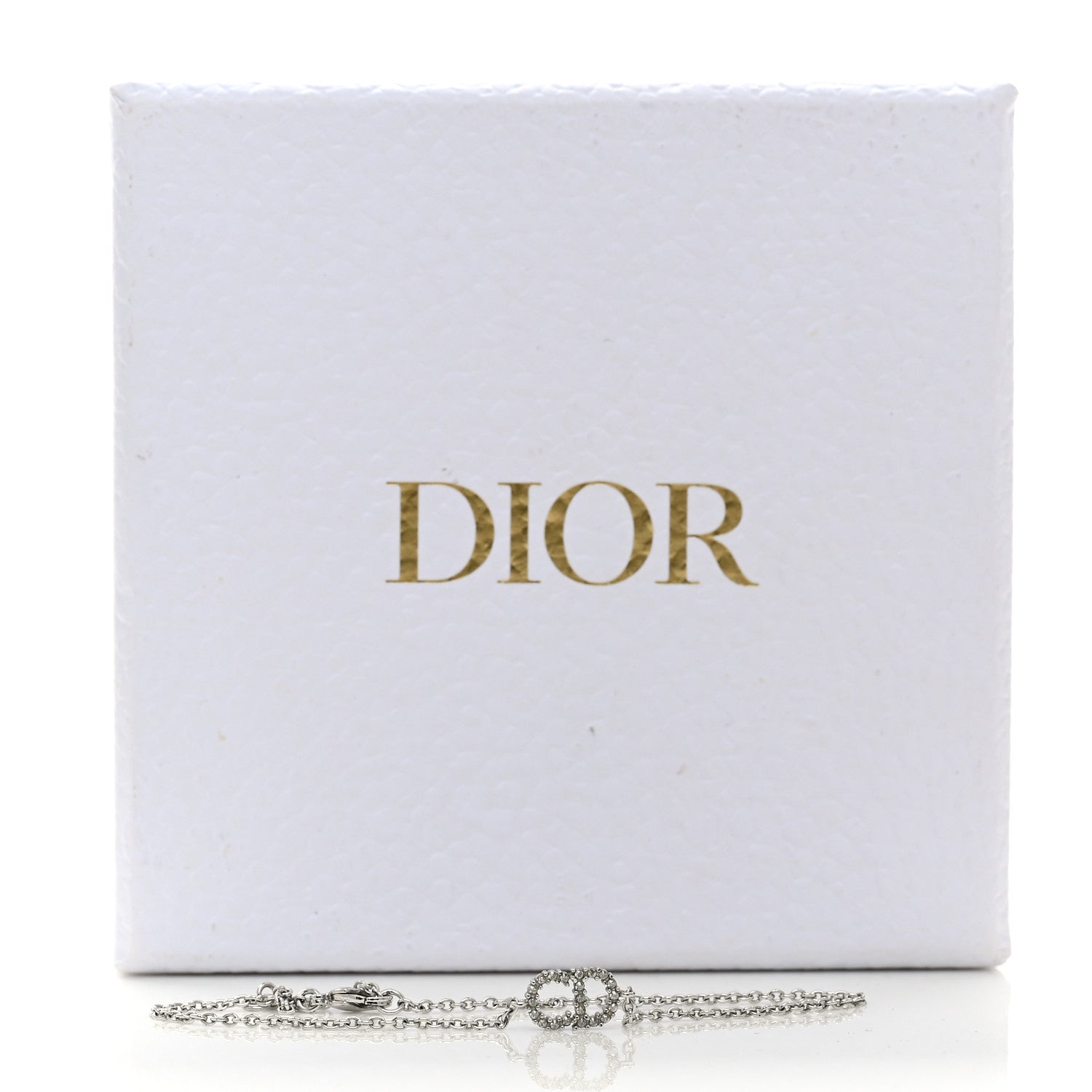 Christian Dior Crystal CD Bracelet Silver 6 of 6