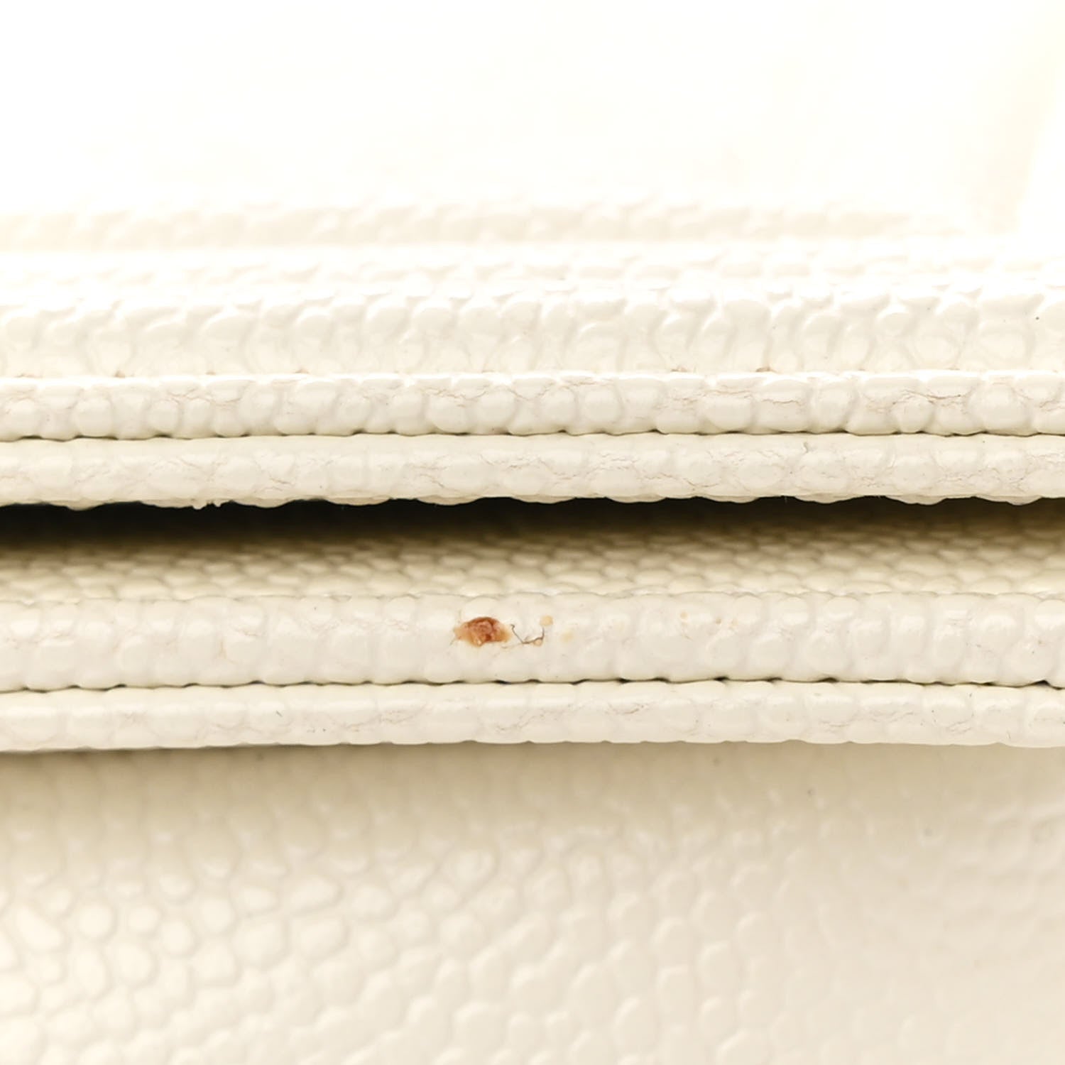 Chanel Caviar Quilted Medium Boy Flap White 11 of 13