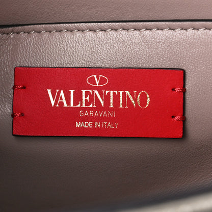 Valentino Garavani Metallic Calfskin Small VSling Shoulder Bag Silver 6 of 12
