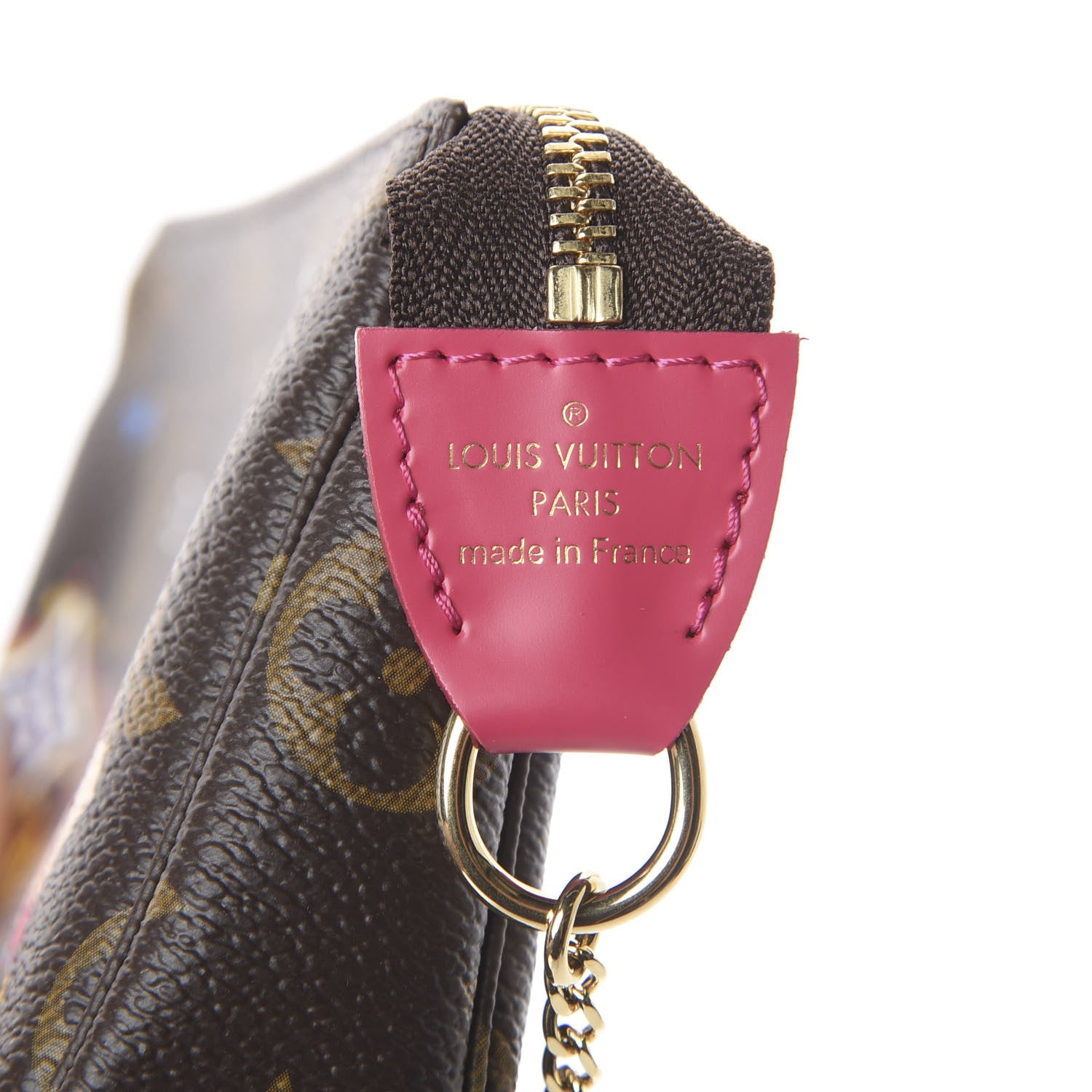Louis Vuitton Monogram 2020 Christmas Animation Roller Coaster Mini Pochette Accessories Pivoine 4 of 7