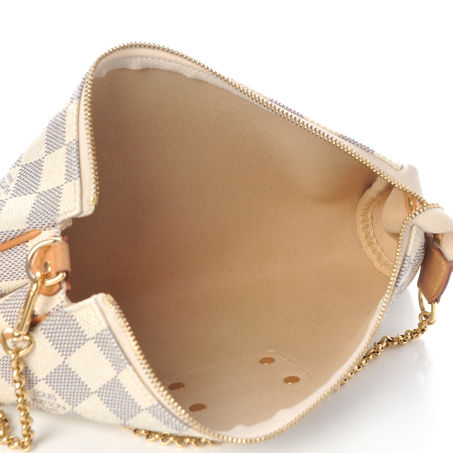 Louis Vuitton Damier Azur Eva Clutch 6 of 7