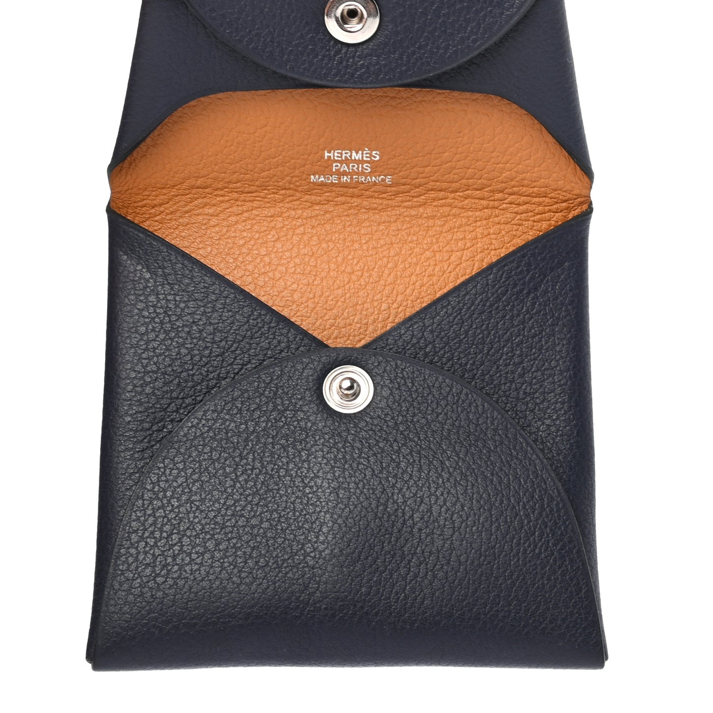 Evercolor Bastia Verso Coin Purse Bleu Nuit Sesame