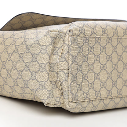 Gucci GG Plus Monogram Messenger Diaper Bag Ecru Grigio 10 of 12